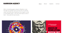 Desktop Screenshot of harrison-agency.com